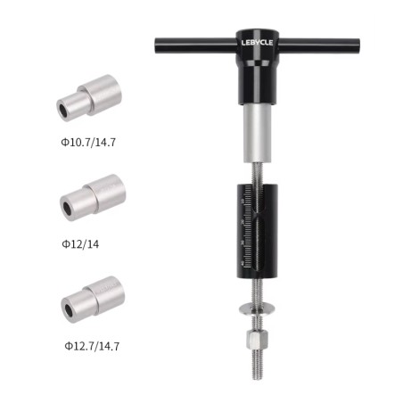 Installare e rimuovere boccole o cuscinetti a pressione realizzati da Lebycle in alluminio e metallo KROXNE - 1  