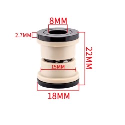 Čahure amortizera ID 8 mm - OD 12 mm - 22 24 32 44 50 52 54 68 mm KROXNE - 1  