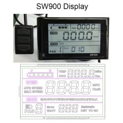 Krmilnik kompleta za predelavo električnega kolesa 48v 1000w motor 26, 27,5 in 29" KROXNE - 4  