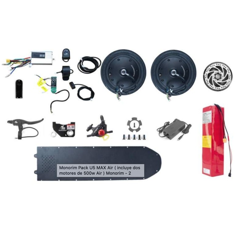 Pakiet Monorim U5 MAX Air (zawiera dwa silniki pneumatyczne o mocy 500 W) Monorim - 1 
Obejmuje dwa silniki pneumatyczne o mocy 