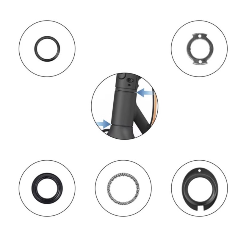 Set za upravljanje i ležajeve za Segway F2, F2 Plus, F2 Pro ili slično Segway - Ninebot - 1  