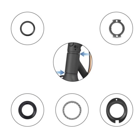 Kit direction et roulements pour Segway F2, F2 Plus, F2 Pro ou similaire Segway - Ninebot - 1 Compatible avec Segway F2, F2 Plus