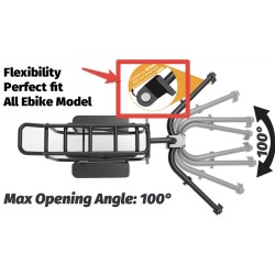 Monorim GL8 - trailer til bagagebærer, cykelkurv eller el-cykler. Monorim - 15 Monorim GL8 - trailer til bagagebærer, cykelkurv 