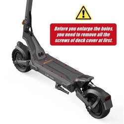 Lenkungsdämpfer für Ausom DT2 Pro, L2, L2 Max, Kugoo F3 Plus & ähnliche E-Scooter, stabil, sicher  - 12  