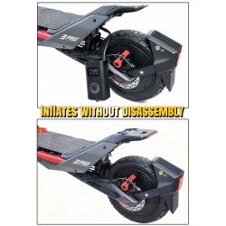 Vzduchovy tlmic Monorim MZR3 Pro pre Segway ZT3 vo verzii 145mm a 165mm  - 4  