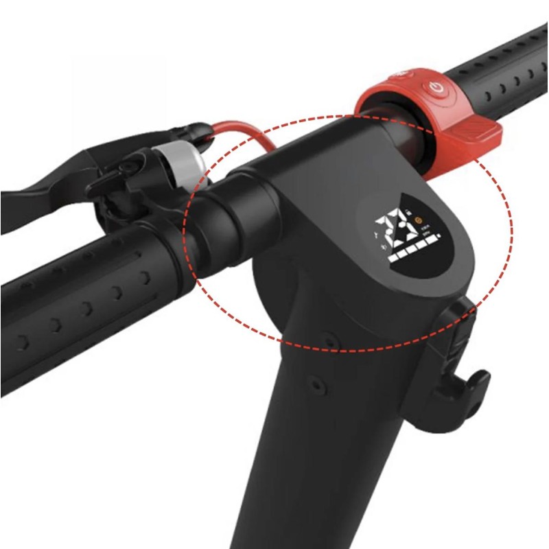 Kijelzővédő burkolat elektromos rollerhez HX X7 és HX X8 kompatibilis alkatrész  - 8  