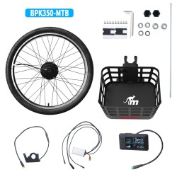 Monorim BPK350 konverteringssæt motor 380w - batteri inkluderet  - 1 Monorim BPK350 el-cykel power kit, 380W – Opgrader din cyke