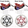 Kit complet de frână hidraulică Monorim EB01 cu 4 pistoane - pârghii, etriere, cablu și disc de frână Monorim - 1 Kit complet de