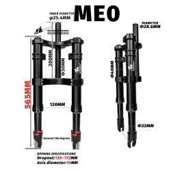 Eesmine vedrustus Monorim ME0 Dual Air 565mm x 165mm  - 1 
Sobivus: Monorim ME0 Dual Air eesmine vedrustus 565mm x 165mm upgrade