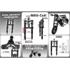 Perednyaya podveska Monorim ME0 Coil spring version 565mm x 165mm  - 13 
Sovmestimost: ME0 Coil Spring 565mm x 165mm dlya sovmes