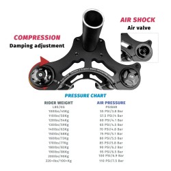 Prednji ovjes Monorim ME0 Air - Hidraulic version 565mm x 165mm  - 13 
Kompatibilnost: Monorim ME0 Air prednji ovjes Hidraulic v