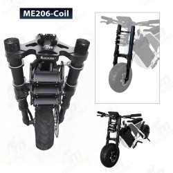 Przednie zawieszenie Monorim ME206 Dual Air version 565mm x 206mm  - 6 Kompatybilnosc: upgrade przedniego zawieszenia Monorim ME