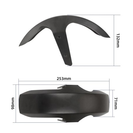 Sprednji blatnik za električni skiro Xiaomi 5 MAX  - 1  