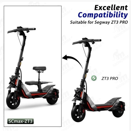 Monorim SCMax-ZT3 sæde til Segway ZT3 series el-løbehjul  - 1  