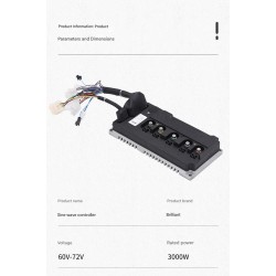 Sinusoidalnyy kontroler dlya elektrotransportu 60V-72V 3000W 80A Monorim MC80A  - 7 Synusoidalnyi kontroler elektrychnoho transp