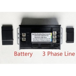 Sinuswellen Brushless Motor Controller Kit 48V 84V 50A 3000W mit Gasgriff und Display  - 18 Produktliste

50A Controller + 1 Gas