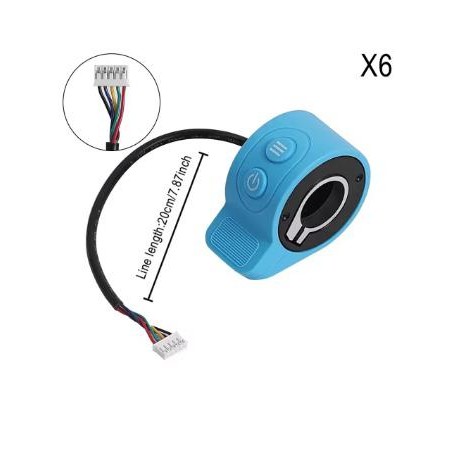 Gâchette d'accélération pour trottinette HX X6, HX X7, HX X8 ou similaire  - 1 
Compatibilité assurée
Contrôle et sécurité
Monta