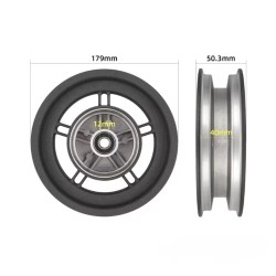 Prednji kotač za električne skutere Xiaomi 5 Max, 5 Pro, Elite i 5 Xiaomi - 11  