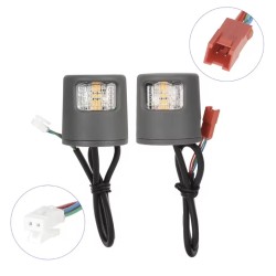 Piscas LED para trotinete Xiaomi 5/5 Pro/5 Plus/5 Max ou similar - kit de sinalizacao e seguranca  - 1 
Compatibilidade clara: i