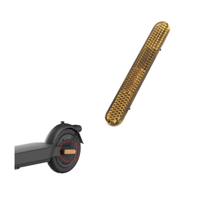 Réflecteur du carénage arrière pour trottinette Xiaomi Electric Scooter Elite  - 1 Compatibilité: prévu pour le carénage arrière