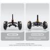 Suspensao dianteira de roda dupla Monorim X3 Max Air para Ninebot Max G2: peca e amortecedor Monorim - 5 Compativel com Ninebot 