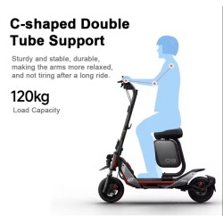 Sidene s korobom 10L dlya Segway E3, E3 Pro, F3, ZT3 Pro i podobnykh  - 2 
Sovmestimost: sidene s korobom 10L dlya Segway E3, E3