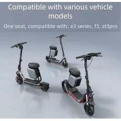 Sitz mit Koffer 10L fuer Segway E3, E3 Pro, F3, ZT3 Pro und aehnliche  - 5 
Kompatibilitaet: Sitz mit 10L Koffer fuer Segway E3,