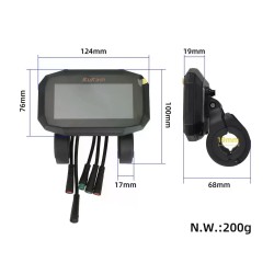 Pantalla o panel de control para patinete eléctrico Kukirin G3 Pro modelo 2025  - 5  