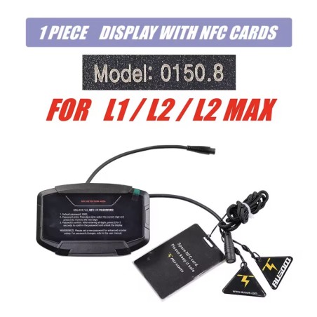 Displei ili panel upravleniia 48 V dlia elektrosamokata AUSOM L1, L2, L2 MAX ili analog, model 0150.8  - 1 Podkhodit dlia elektr