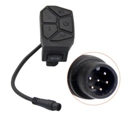 Panel s butoni 7 v 1 za start, svetlini, migachi i rezhimi za iScooter iX3, iX4, iX7 Pro, Smartgyro, Urban Glide ili podoben  - 