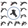 Komplekt zadnikh pokazhchykiv povorotu dlia Segway Ninebot D18, D28, D38, F20, F25, F28, F30 i F40 abo analogiv  - 9 Rozroblenyi