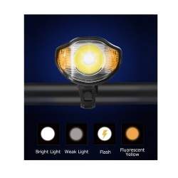 Ficklampa med horn för skotrar eller cyklar Wan - 5  