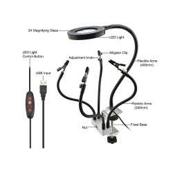 Сварочная подставка с увеличительным стеклом  - 2  