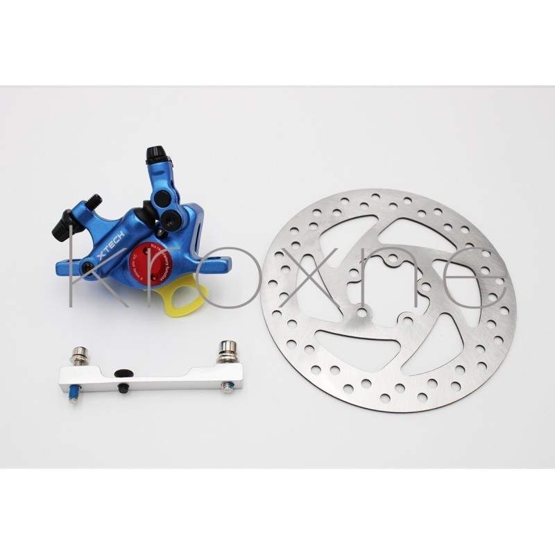 Täielik sinine xTech pidurikomplekt Xiaomi M365, 1S, Essential, Pro2 või M365 Pro jaoks. ZOOM xTech - 4 
Zoom Xtech HB100 sinise