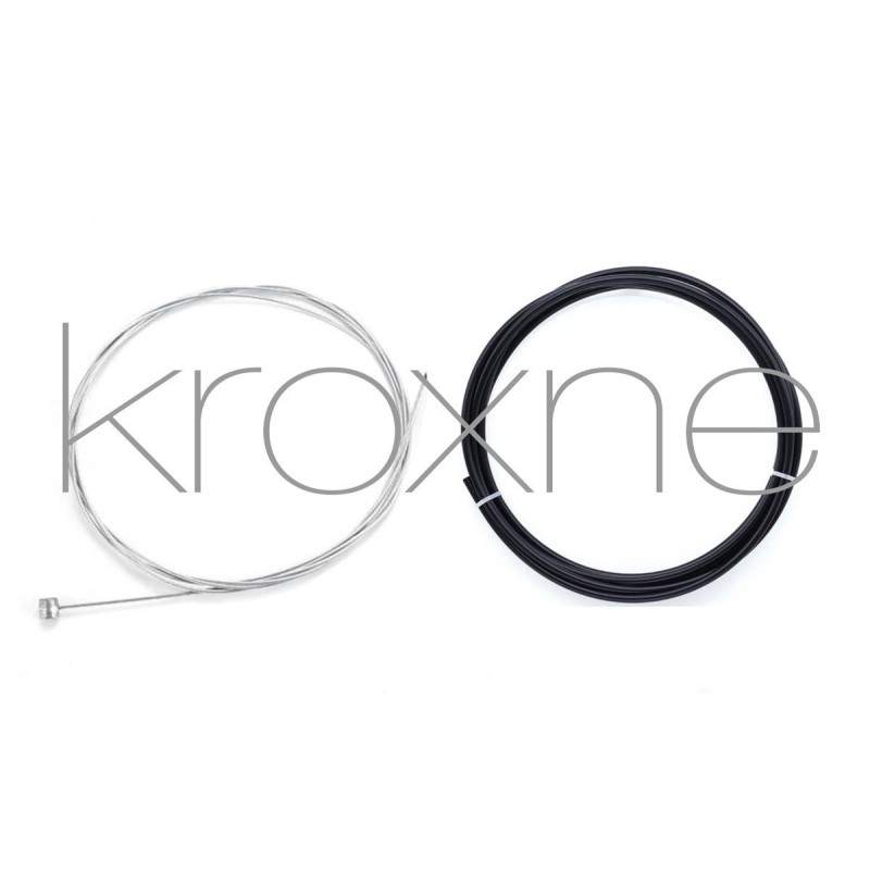 Cable de frenos extendido para suspensión trasera ( cable interno 2.1m / funda externa 2.5m )  - 7 Pack cable de frenos más fund