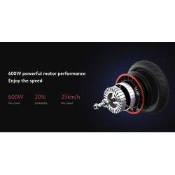 Xiaomi Mi Pro2 -sähköpotkulauta - 45 km itsenäisyyttä - 12400mah akku Xiaomi - 3 Suurin nopeus: 25km / h (Suurin nopeus kussakin