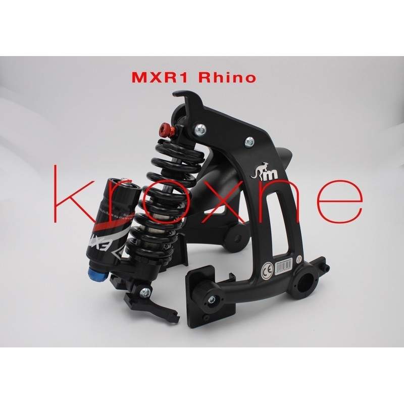 Monorim MXR1 Rhino - Air + coil - affjedringssystem bag til Ninebot Max elektriske scootere Monorim - 1 Installer den nye opgrad