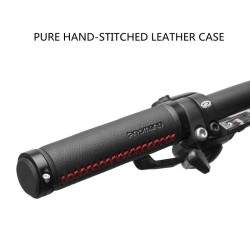 Braided leather handlebar grips with adjustable rings KROXNE - 6 Upgrade your cuffs to the braided leather model consisting of t