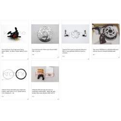 MXR1-MD V2 braking kit pack for MXR1 - adapter Monorim - 1 Improve your braking system by adding a disc brake to your Ninebot Ma