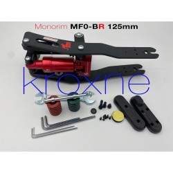 MF0 monorim priekinė pakaba Segway F20 F25E F30E F40E elektriniam paspirtukui Monorim - 7 Sumontuokite MF0 monorim amortizatoriu