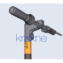 Estensore Sharkset per l'albero compatibile con Ninebot Max Sharkset - 2 Estendi l'altezza del manubrio con questo extender da 6