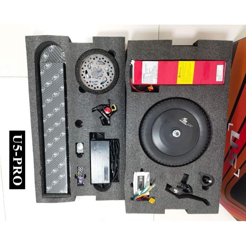 Kit de upgrade DUAL52 AWD pentru PACK U5-Max 2.0 pentru scutere electrice Ninebot Max - kit DUAL MOTOR Monorim - 31 Kit de upgra