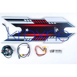 Monorim deck ALD WDL / osnova za električne skuterje z led lučmi in levim/desnim smernikom Monorim - 1 Podstavek z led lučmi in 