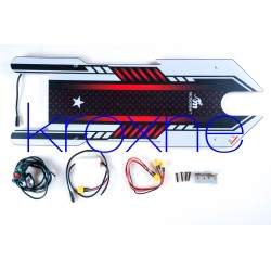 Monorim deck ALD WDL / base for electric scooters with led lights and left / right turn signals Monorim - 8 Base with led lights