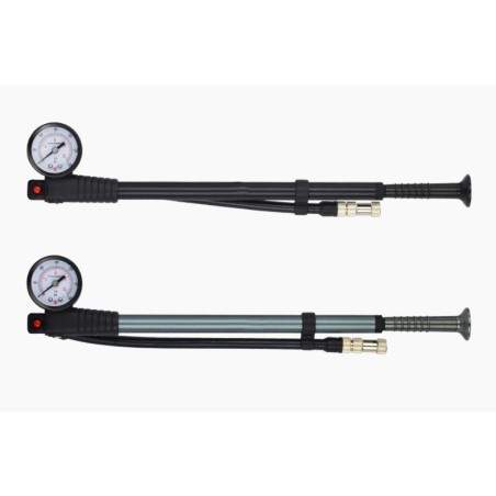 Bomba de aire de precisión 300PSI / 20 bares - protección anti-perdidas de aire.  - 6 Bomba de precisión fabricada en aluminio. 