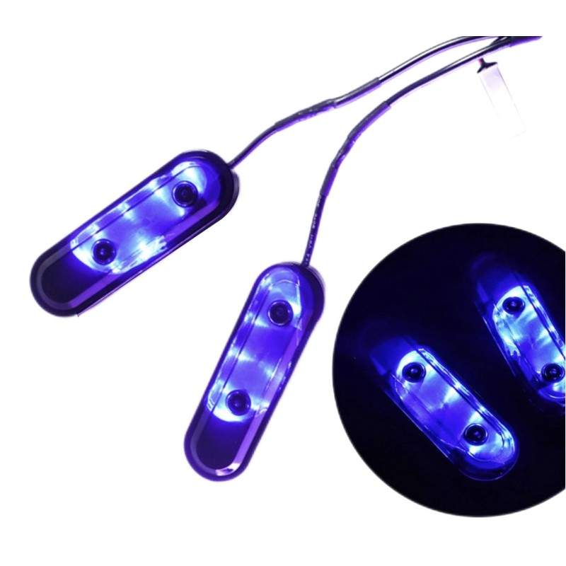 Xrain Seitenlicht-Kit verbunden mit dem Rücklicht für Xiaomi, Ninebot Max oder ähnliche Fahrzeuge KROXNE - 1 Erweitern Sie Ihre 