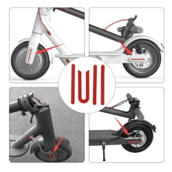 Reflective stickers for Xiaomi M365, 1S, Pro 2 and M365 Pro  - 2  