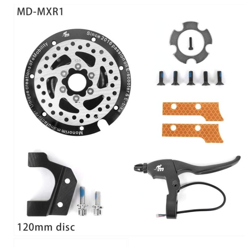 Kit de acoperire a motorului Monorim MD MXR1 350w/500w specific pentru upgrade la frâna cu disc. Monorim - 8 Monorim MD MXR1 350