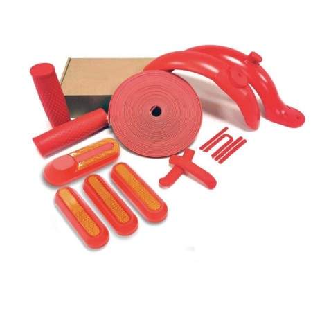 Kit carenatura con colore personalizzato - parafanghi più extra - design del fanale posteriore standard e grande.  - 2 Kit caren