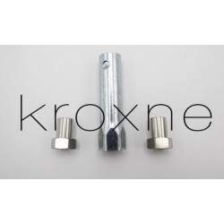 Forlengede muttere og utvidede bolter for å installere motoren med skivebrems på MR1 eller DMR1 bakfjæring Monorim - 3 
Installe